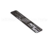17812 Blodgett Decal,Logo/Instruction