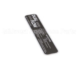 17812 Blodgett Decal,Logo/Instruction