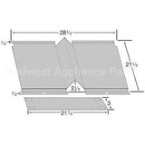 17861 Compatible Blodgett Deflector, Oven Bottom
