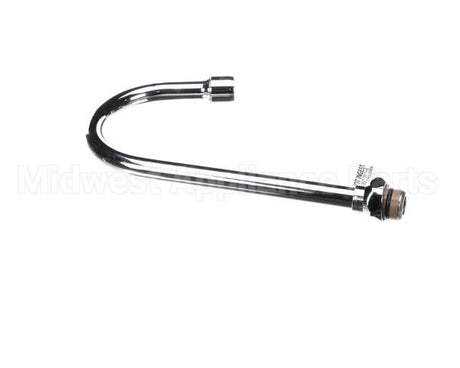 179X T&S Brass 4-3/8 Swivel Gooseneck, B-Pt Stream Regu