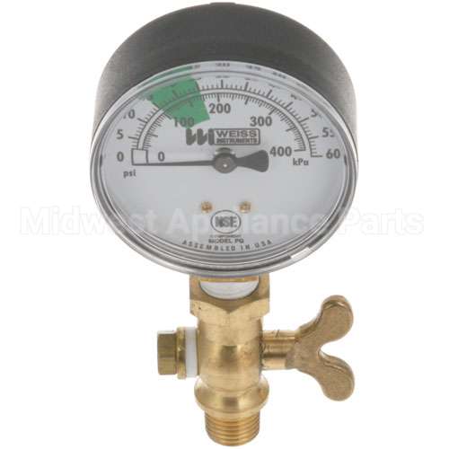 17X Compatible Stero Gauge Pressure 2-1/2, 60 Psi