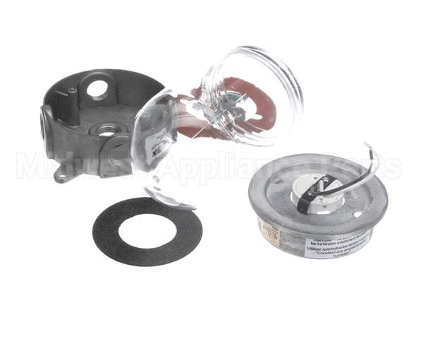 1806-LG0000 Kason Fixture W/ Lexan Globe