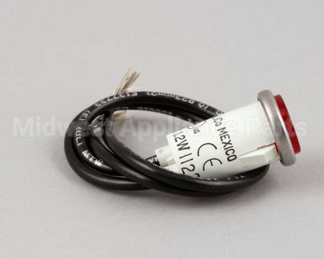 18091 Nieco Light, 1/2 Panel Mount, 28V, Red