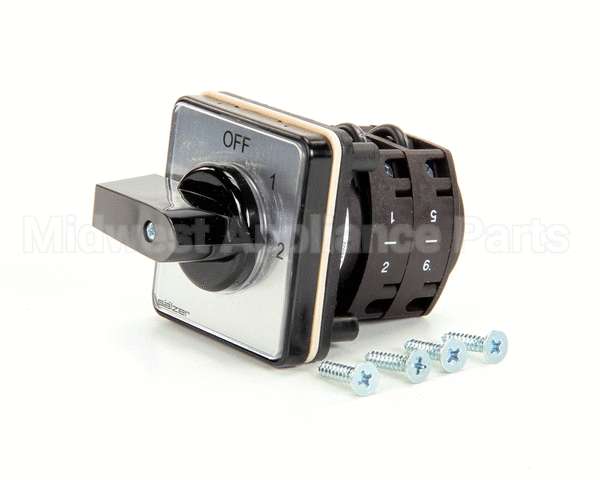 18167 Nieco Switch, 3 Position, 2 Pole, 48Mm, Ems