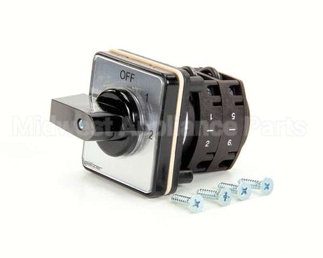 18167 Nieco Switch, 3 Position, 2 Pole, 48Mm, Ems