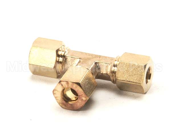 1823100000 Jade Tee, 1/4 X 1/4 X 1/4 Comp Brss