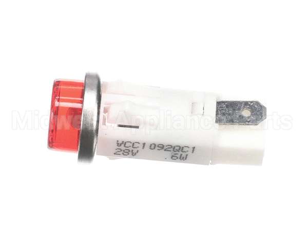 18265 Blodgett Light, Ind. 28V Red, Round