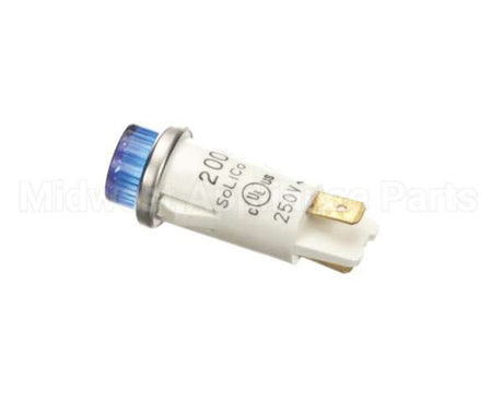 18267 Blodgett Light, Indicator. 250V Blue, Round