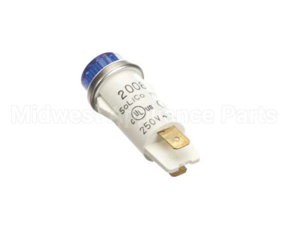 18267 Blodgett Light, Indicator. 250V Blue, Round