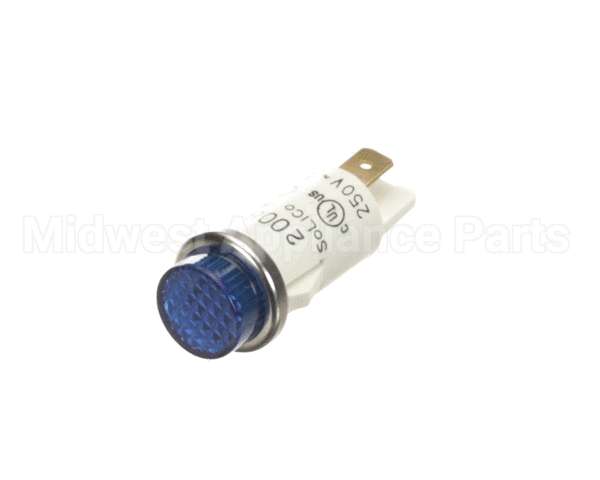 18267 Blodgett Light, Indicator. 250V Blue, Round