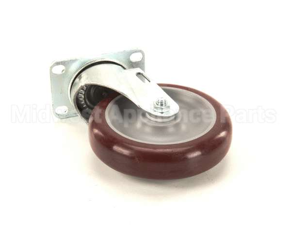18301-5224 Carter Hoffmann 5 Swivel Red Poly Delrin