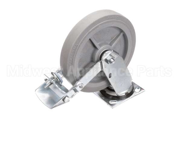 18301-8100 Carter Hoffmann 8"Swv Grey Rbr Del Brk