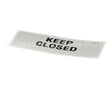 18312-0497 Carter Hoffmann Keep Closed Decal