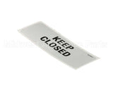 18312-0497 Carter Hoffmann Keep Closed Decal