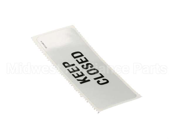 18312-0497 Carter Hoffmann Keep Closed Decal