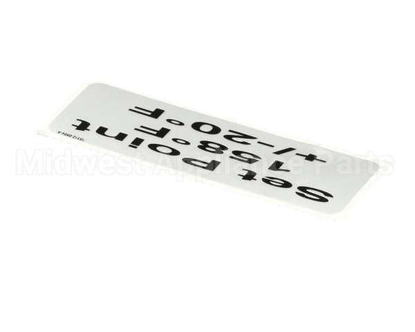 18312-0554 Carter Hoffmann Decal, 158 +/-15 Deg F