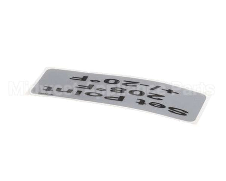 18312-0555 Carter Hoffmann Decal, 208 +/-15 Deg F