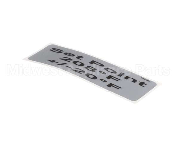 18312-0555 Carter Hoffmann Decal, 208 +/-15 Deg F