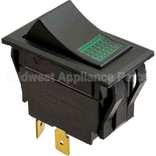186020075 Compatible Carter Hoffman On/Off Swtch-Grn-250Vdpd T