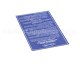 18899 Gaylord C6000 Mylar Faceplate