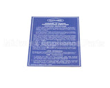 18899 Gaylord C6000 Mylar Faceplate