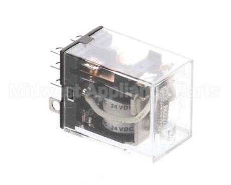 18A334 Ultrafryer Relay, 24V Dc Dpdt Clear (Blower)