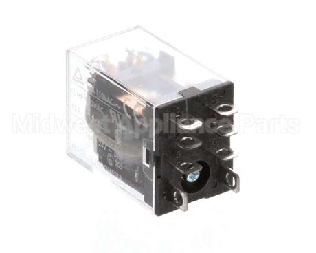 18A334 Ultrafryer Relay, 24V Dc Dpdt Clear (Blower)