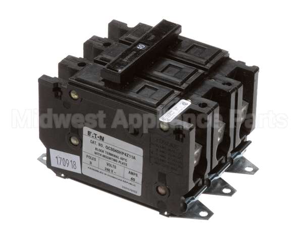 19-01312 Master-Bilt Circuit Breaker Qou-340 40 Amp
