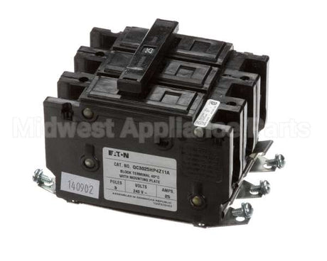 19-13099 Master-Bilt Circuit Breaker Qou-325 25 Amp
