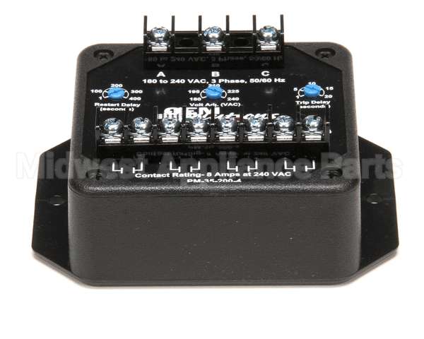19-13749 Master-Bilt 3-Phase Monitor Model Pm-35- 2