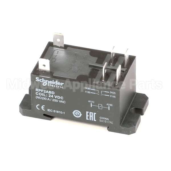 19003558 Compatible Franke Relay, 30A/24Vdc Dpst Plug-In