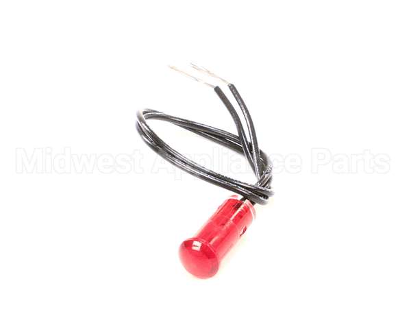 21340 Giles Light, Red, Short, 250V