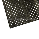191243 Compatible Waste King Mat, Flr, Multi-Mat, 3"X4", Blk