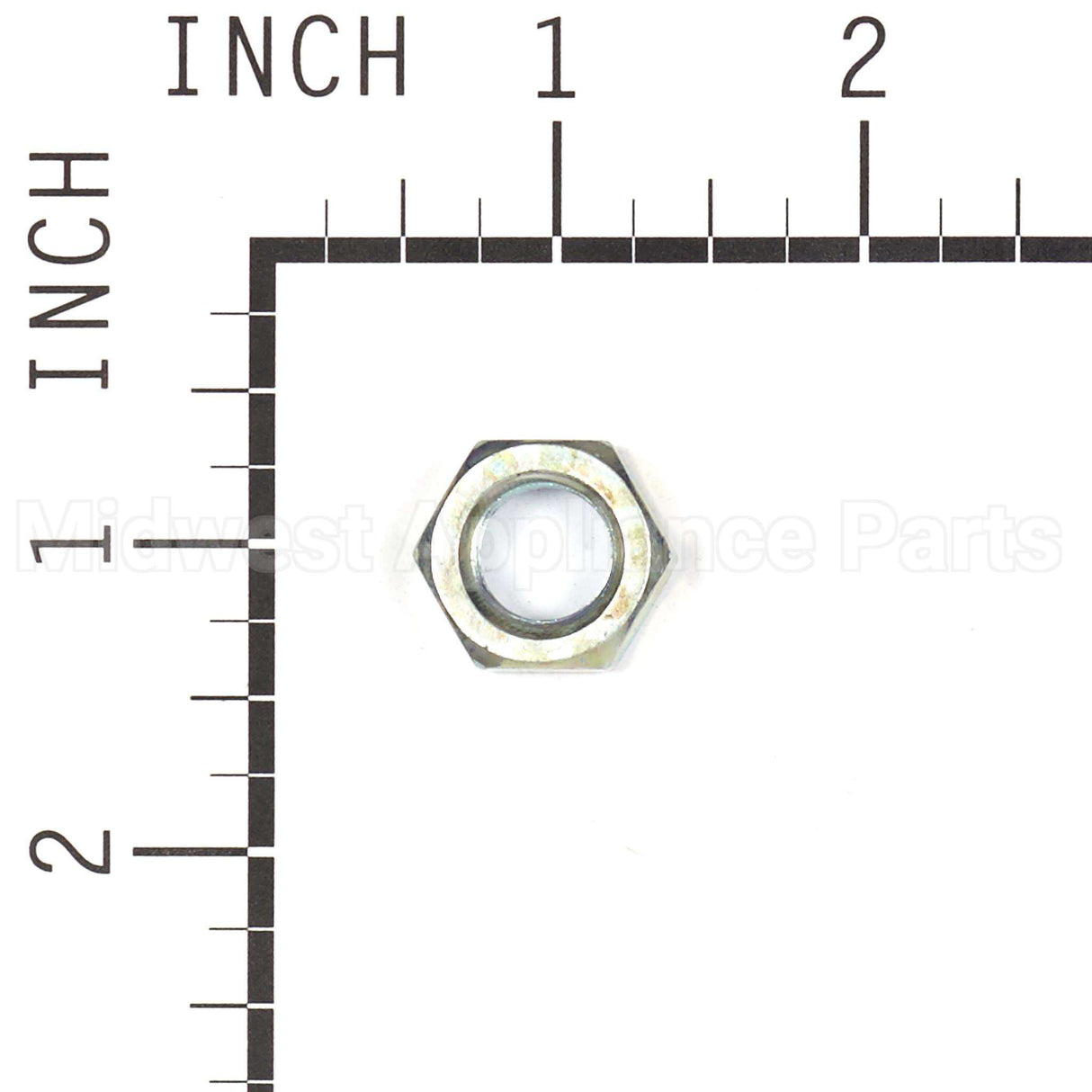 1913744SM Briggs & Stratton Nut-Hex Jam 1/2 Jam