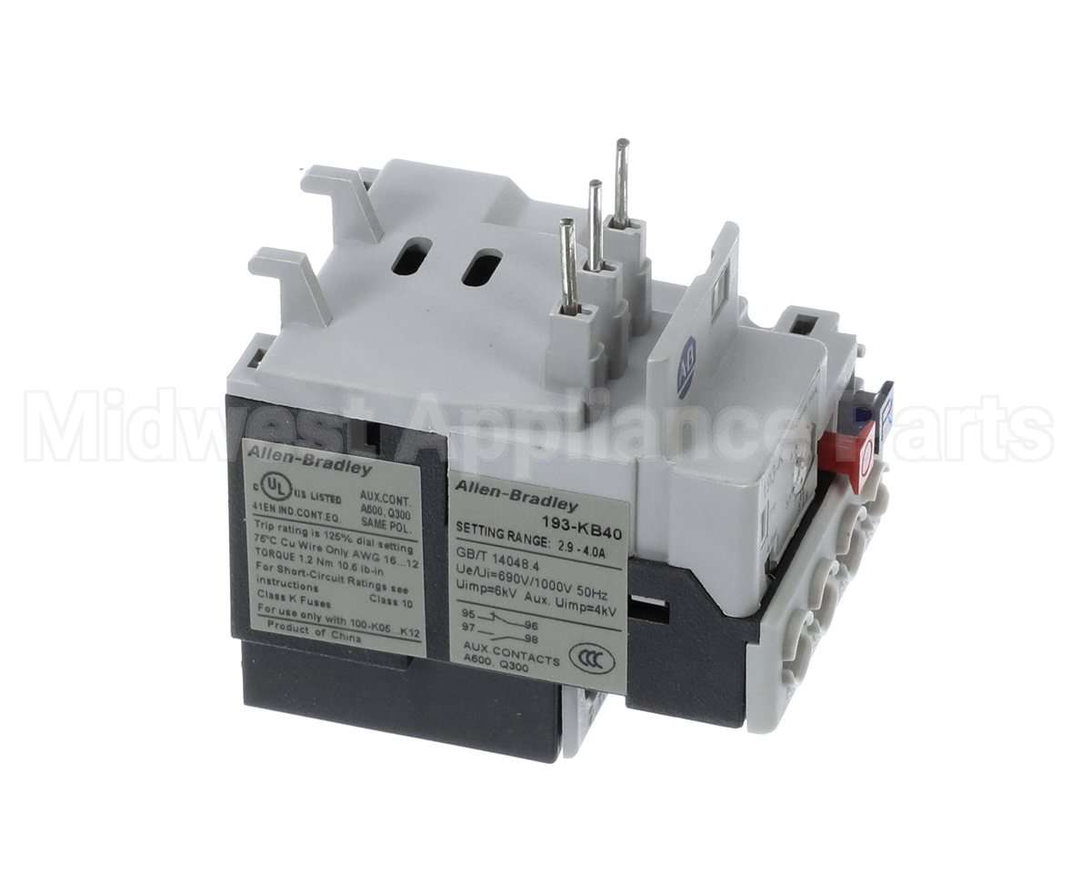 193-KB40 Captive-Aire 100 K Mini System Overloads