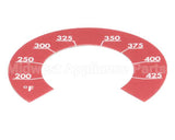 19411 Blodgett Decal, (8) Setpoint Thermosta