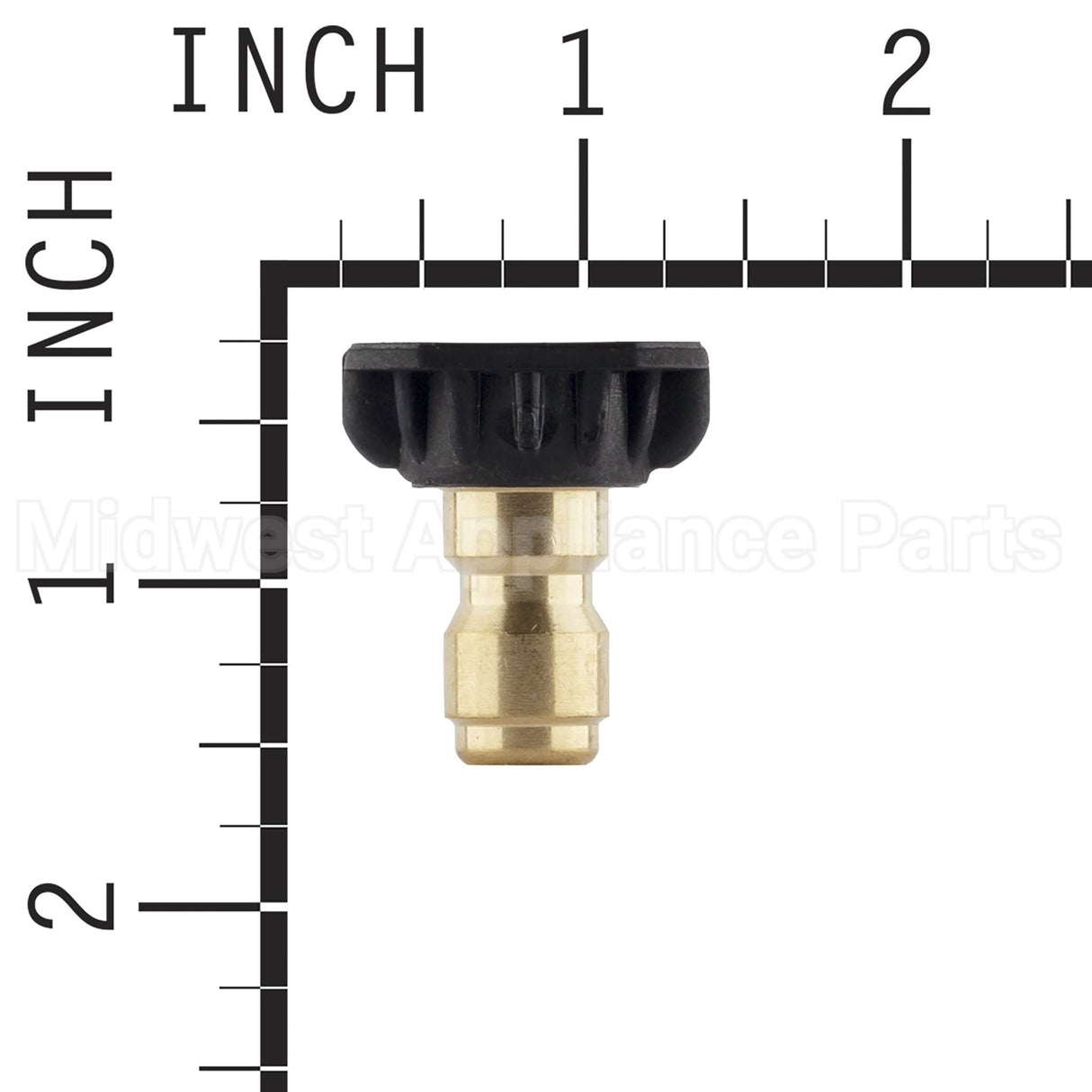 195846ZZGS Briggs & Stratton Nozzle-Qc Black