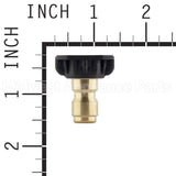 195846ZZGS Briggs & Stratton Nozzle-Qc Black
