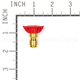 195983AGS Briggs & Stratton Nozzle-Qc Red