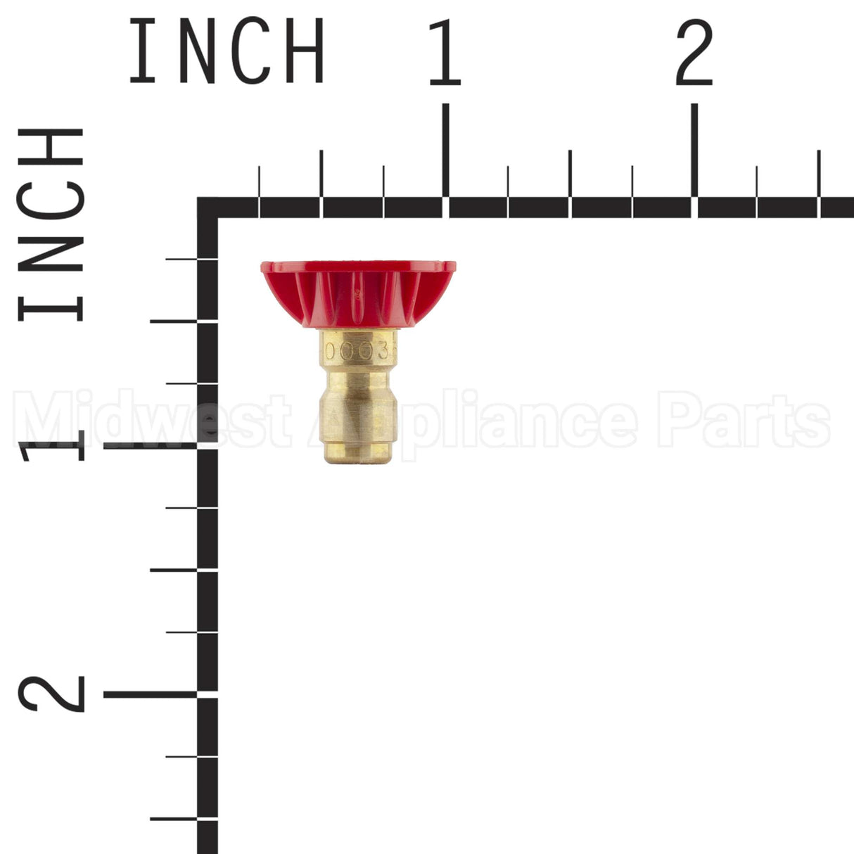 195983NGS Briggs & Stratton Nozzle-Qc Red