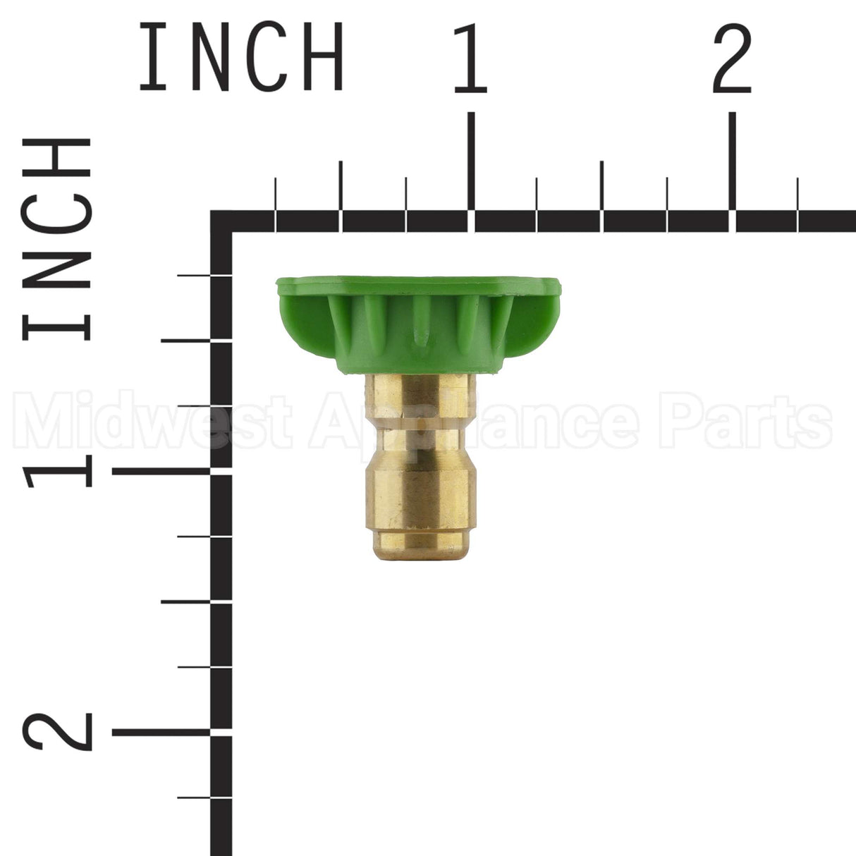 195983QGS Briggs & Stratton Nozzle-Qc Green