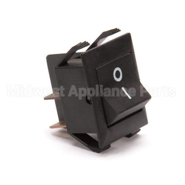 19620 Compatible Blodgett Switch, Rocker Dpst Mom Black