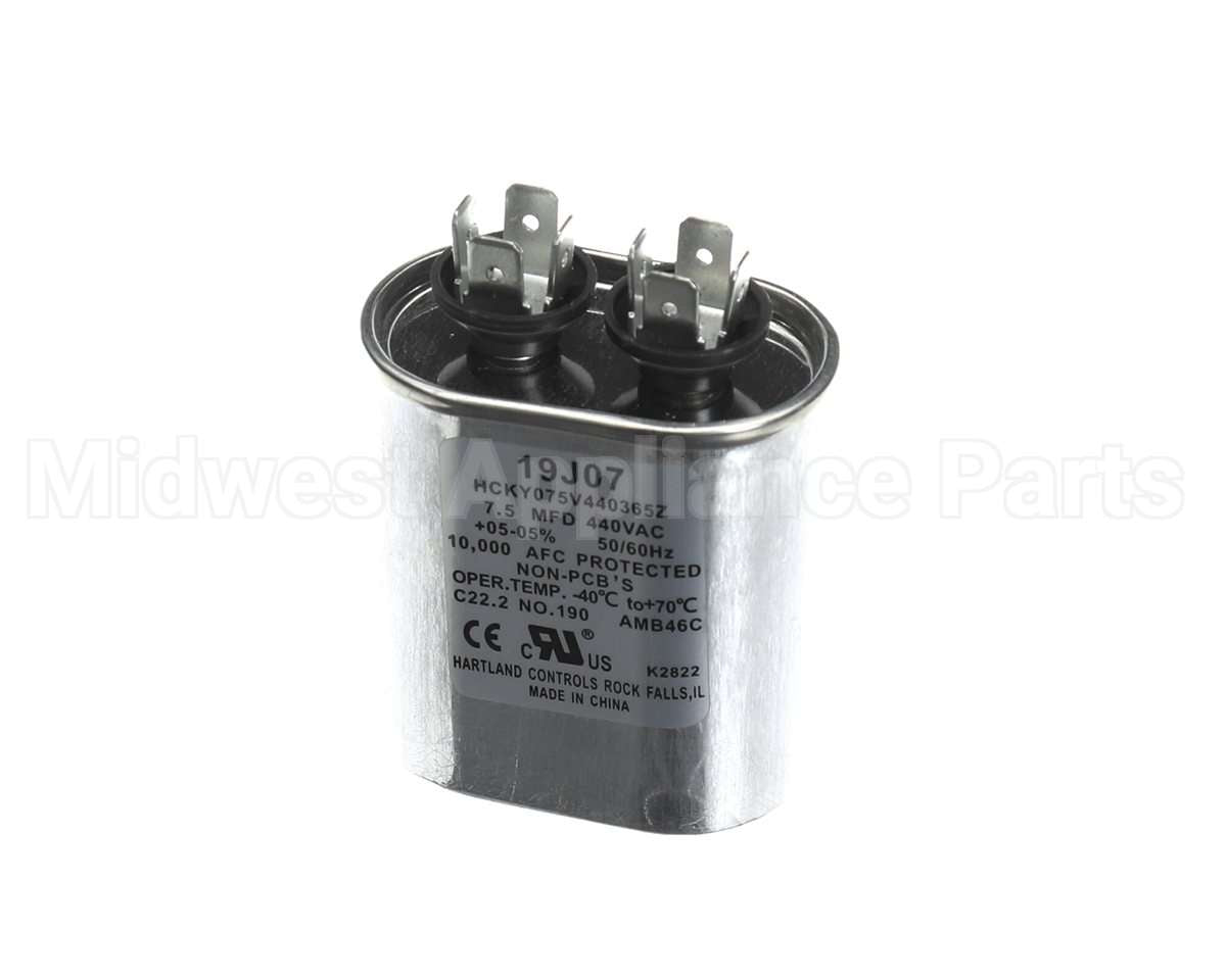 19J07 Lennox 7.5Mfd 440V Ovalruncapacitor