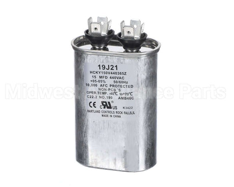 19J21 Lennox 15Mfd 440V Ovalruncapacitor
