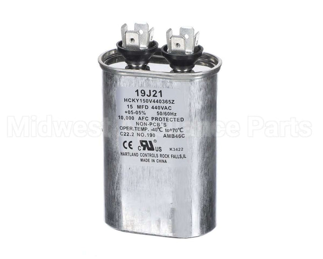 19J21 Lennox 15Mfd 440V Ovalruncapacitor
