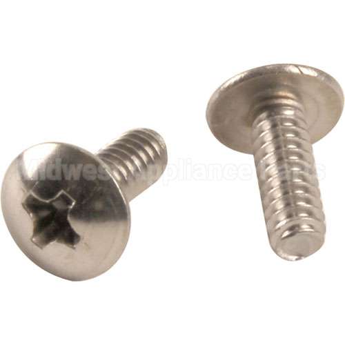 00-SC122-83 Compatible Hobart Screw, 6/32Thd X 3/8", S/S, 2-Pk