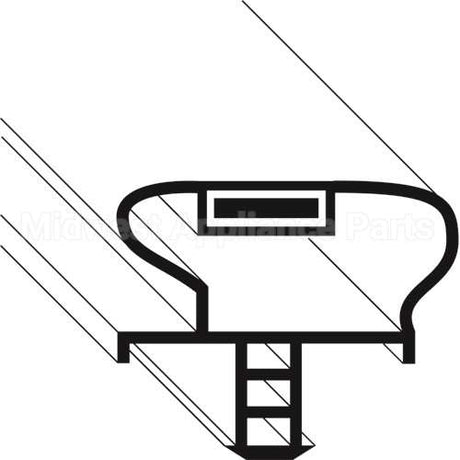 2A6996-05 Compatible Hoshizaki Gasket-Door