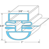 TRBAM272300100 Compatible Turbo Air Door Gasket