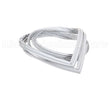 2-613 Continental Refrigeration Gasket, Door Dart / Magnetic / Santopren