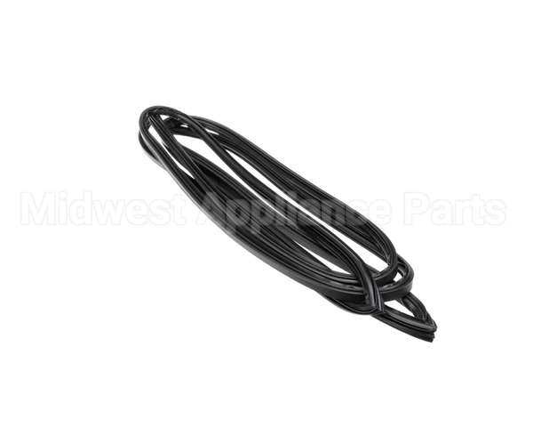2-627GASKET Continental Refrigeration Ref Black Glass Door Gasket, 60X21X0.625